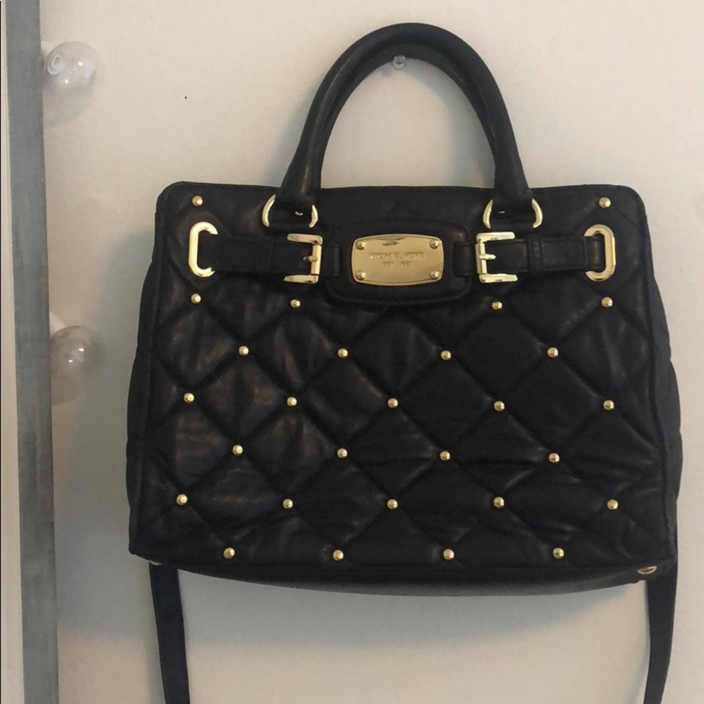 Michael Kors Black Stud Purse!